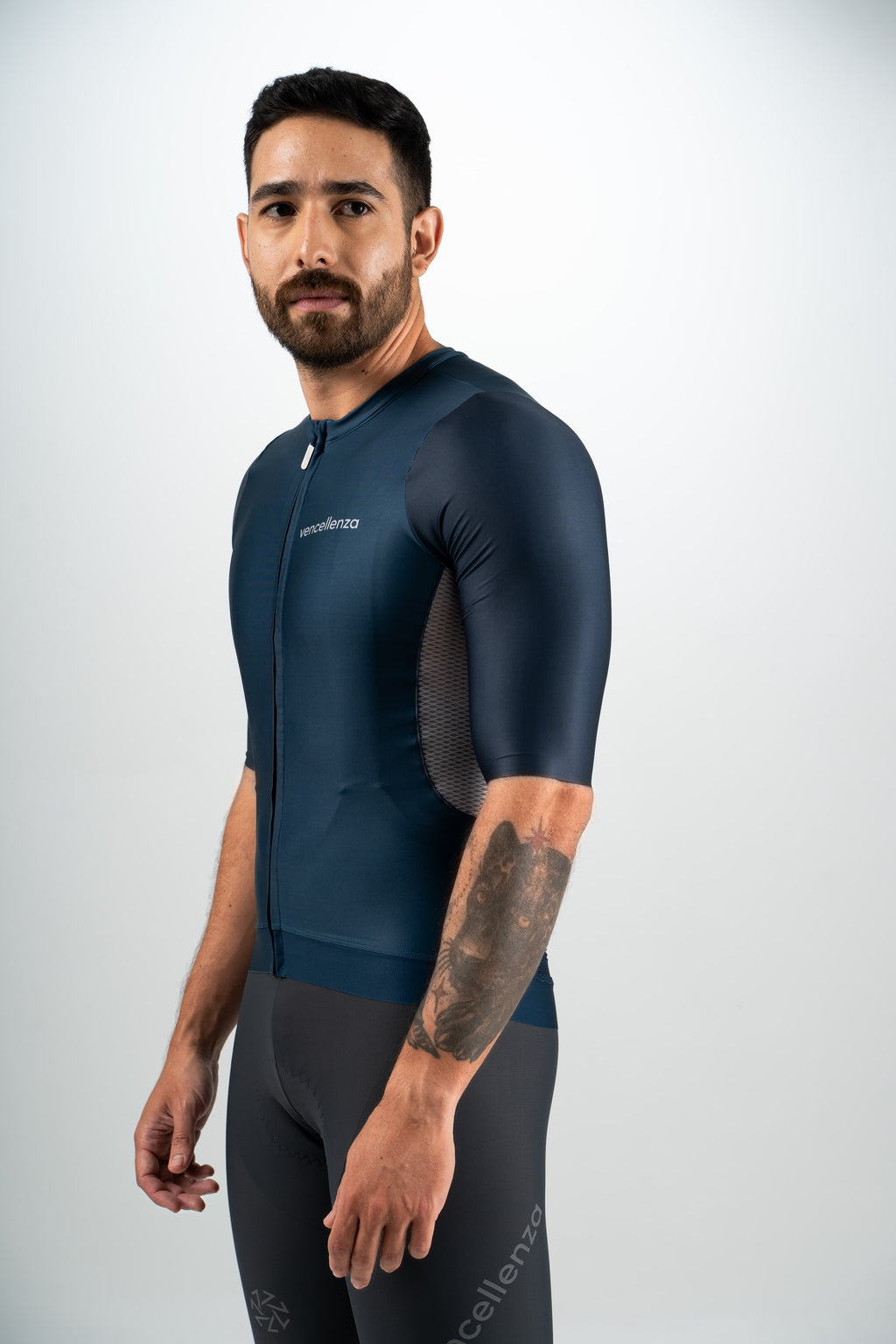 Camiseta V-II Manga Corta - Navy Blue