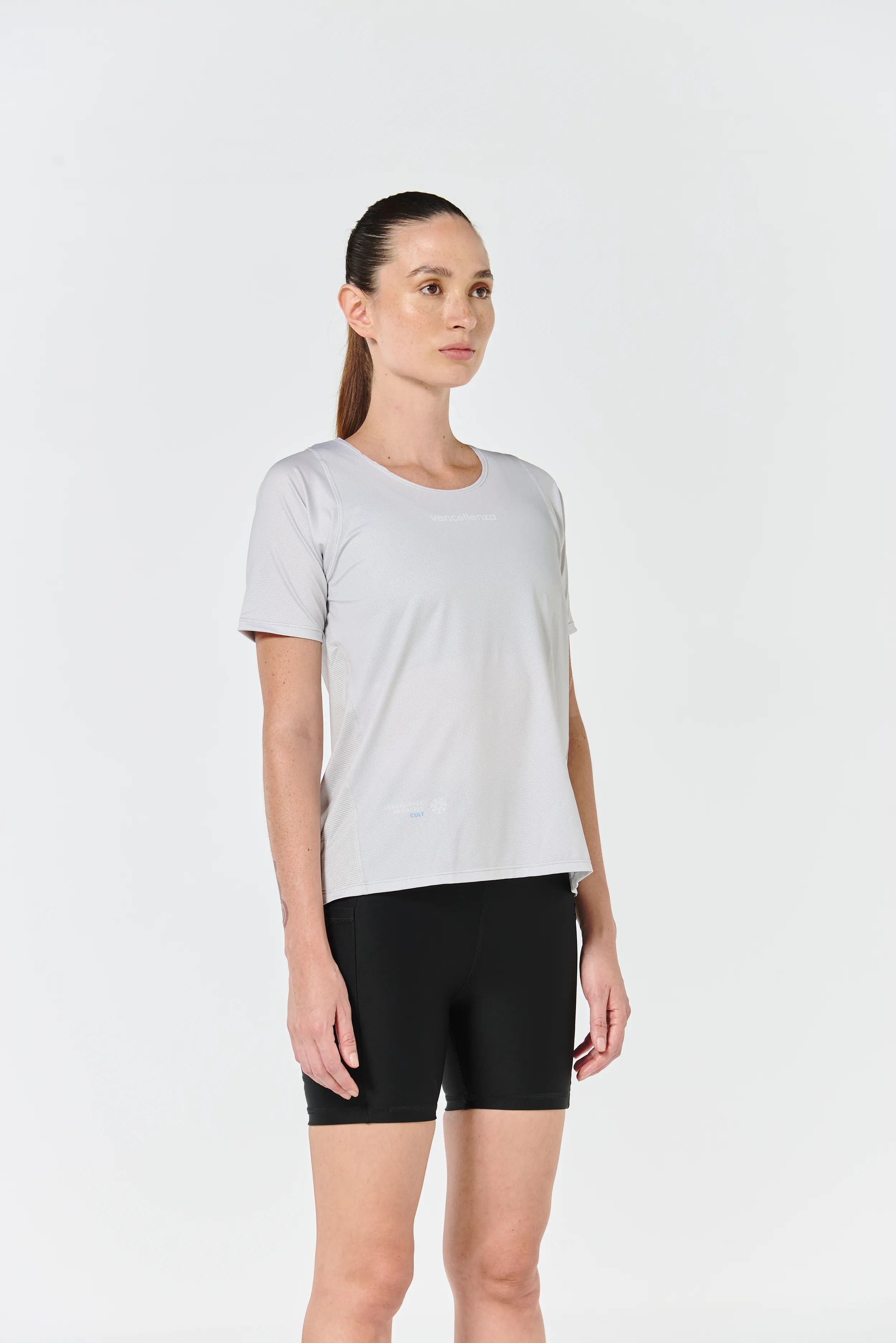 Camiseta Running - Gris