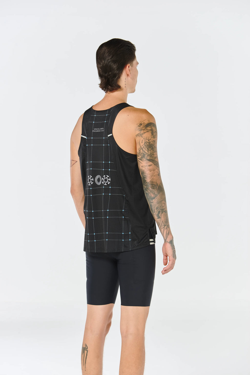 Camisilla Running Hombre - Negro