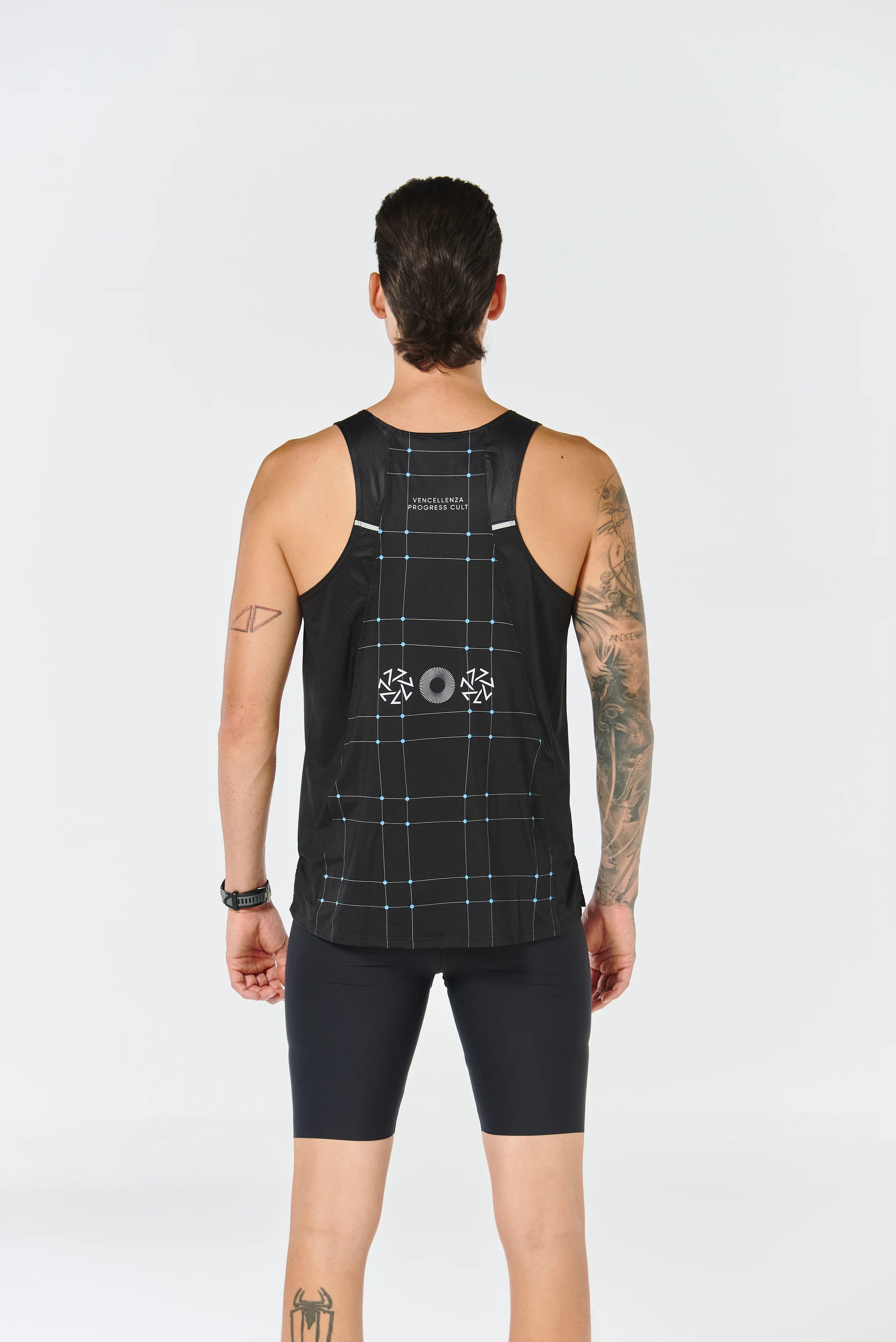 Camisilla Running Hombre - Negro