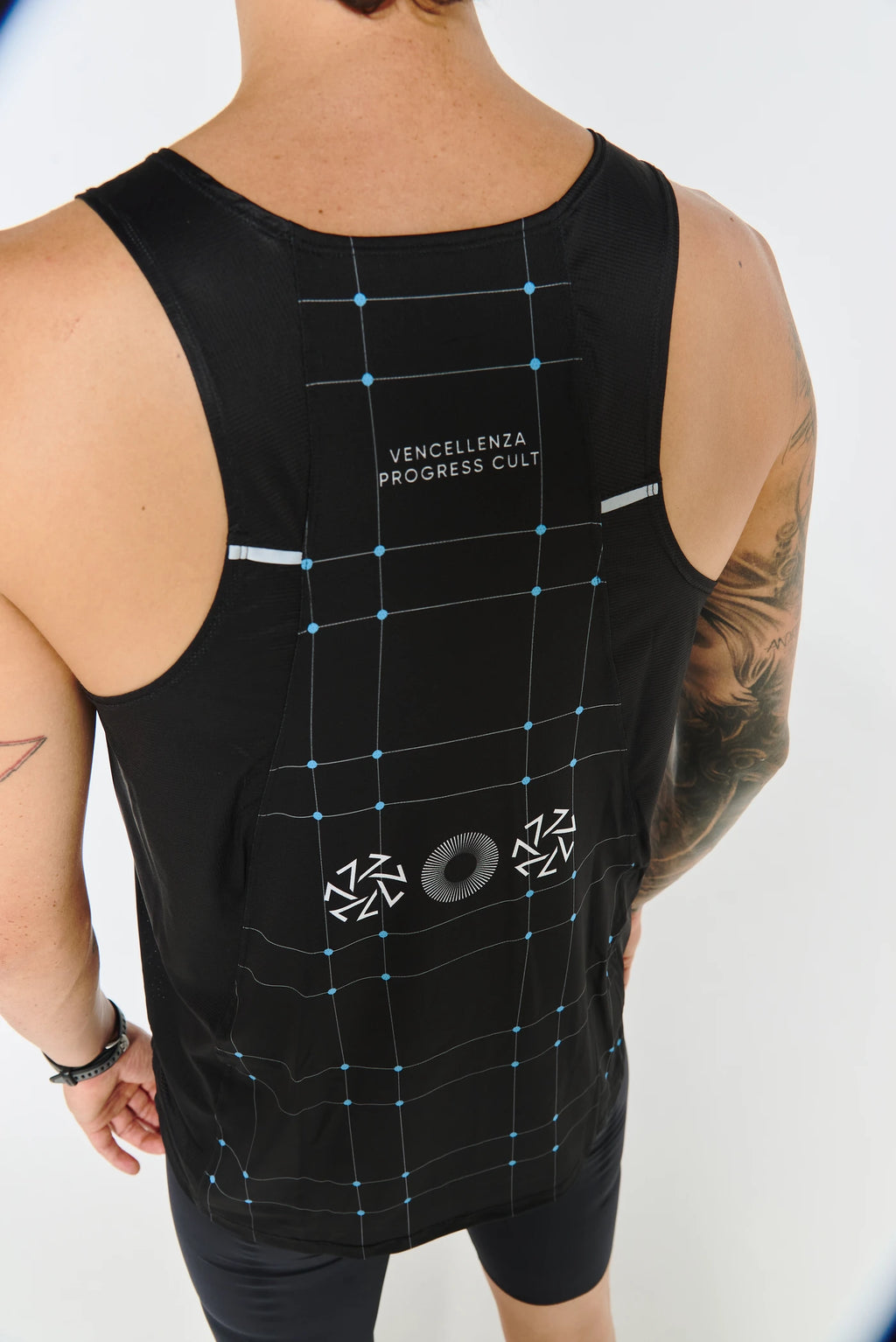 Camisilla Running Hombre - Negro