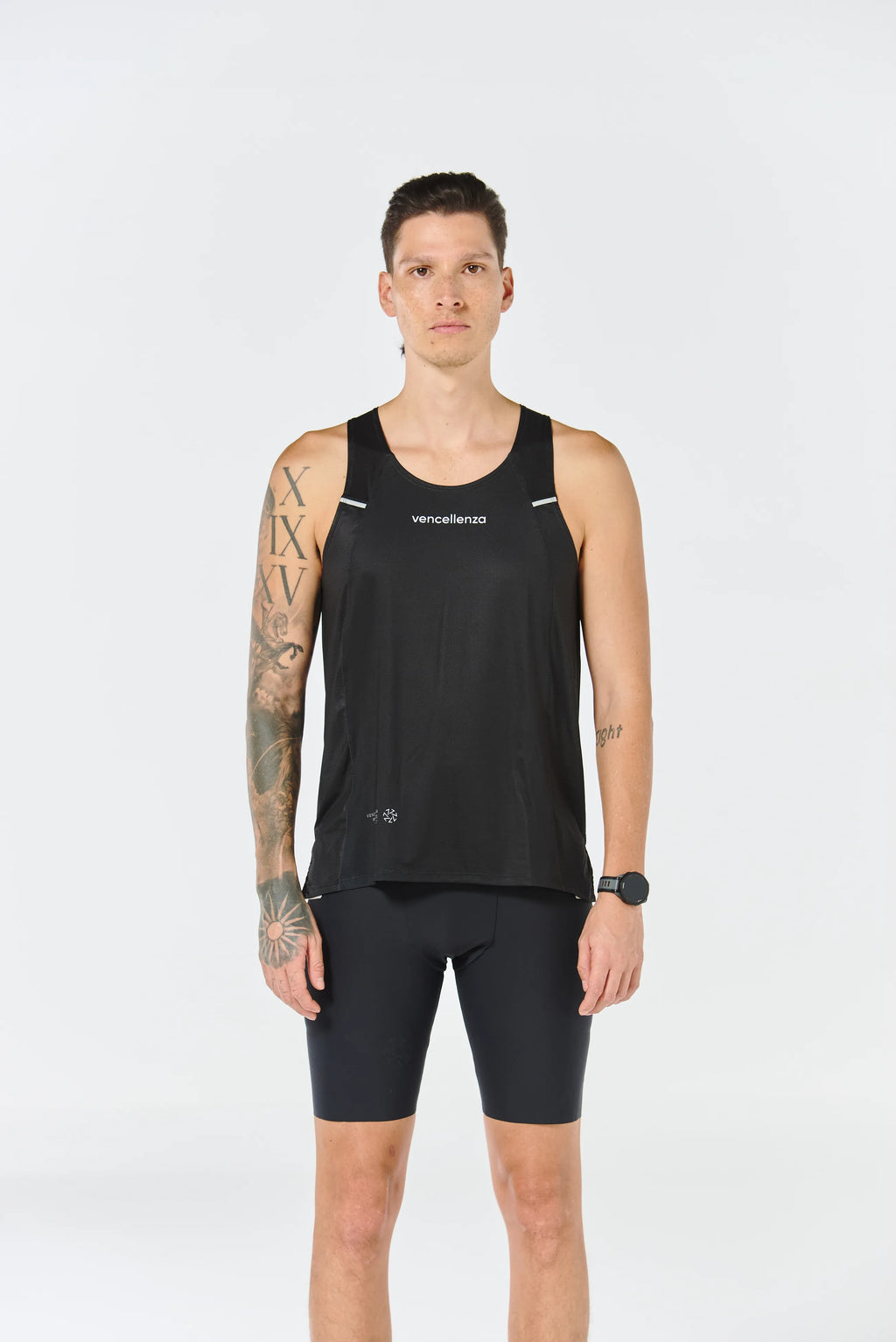 Camisilla Running Hombre - Negro