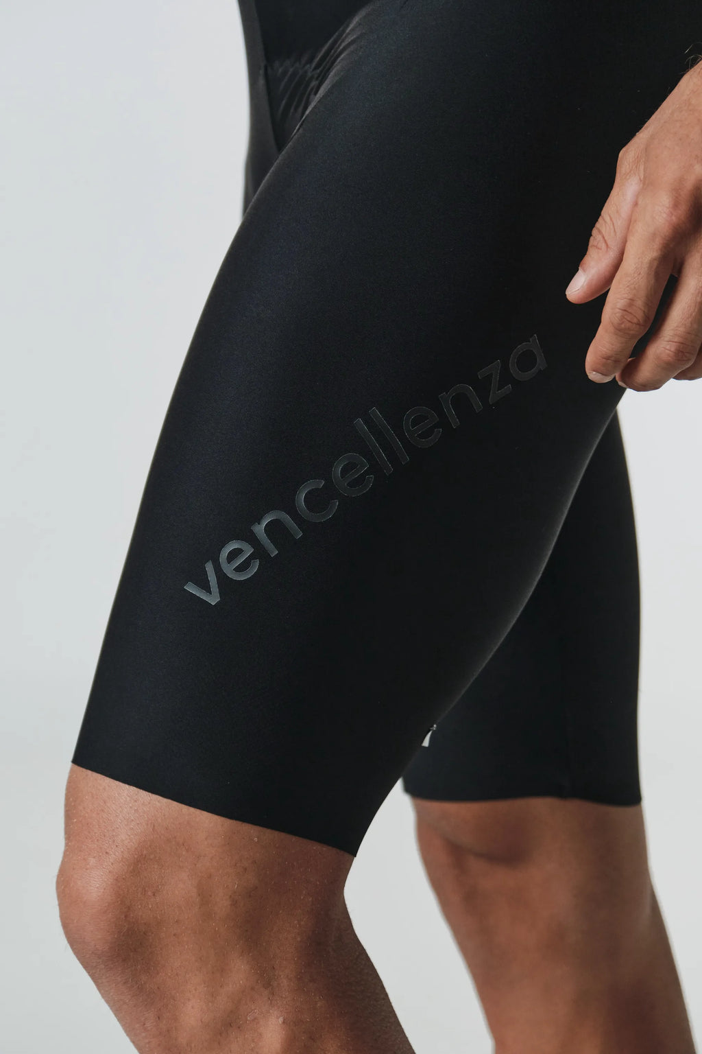 Pantaloneta V-II corte limpio hombre - Black