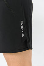 Pantaloneta running 5" - Negro