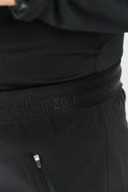 Pantaloneta running 5" - Negro
