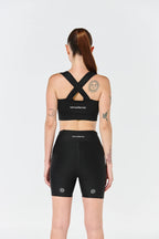 Top Running Cruzado - Negro
